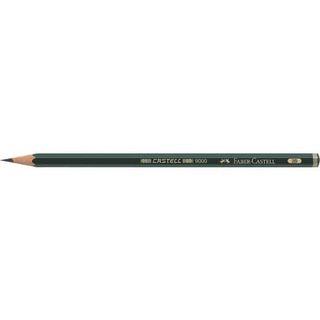 Matita in grafite Castell 9000 - gradazione 2B - esagonale - Faber-Castell