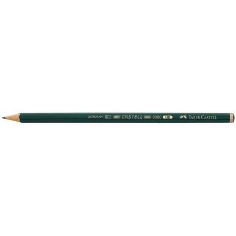Matita in grafite Castell 9000 - gradazione HB - esagonale - Faber-Castell