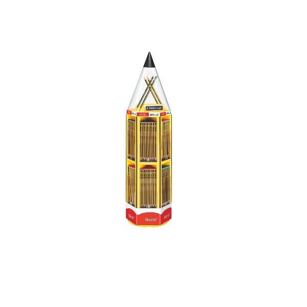 Matita in grafite Noris 120 - 5 gradazioni assortite - Staedtler - expo 576 pez…