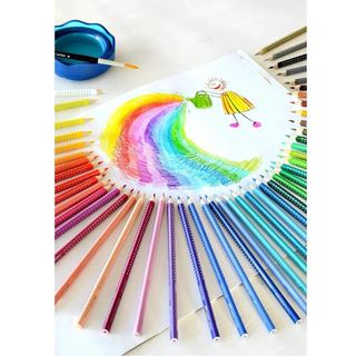 Matite colorate Colour Grip - mina 3,3 mm - acquerellabili - Faber Castell - as…