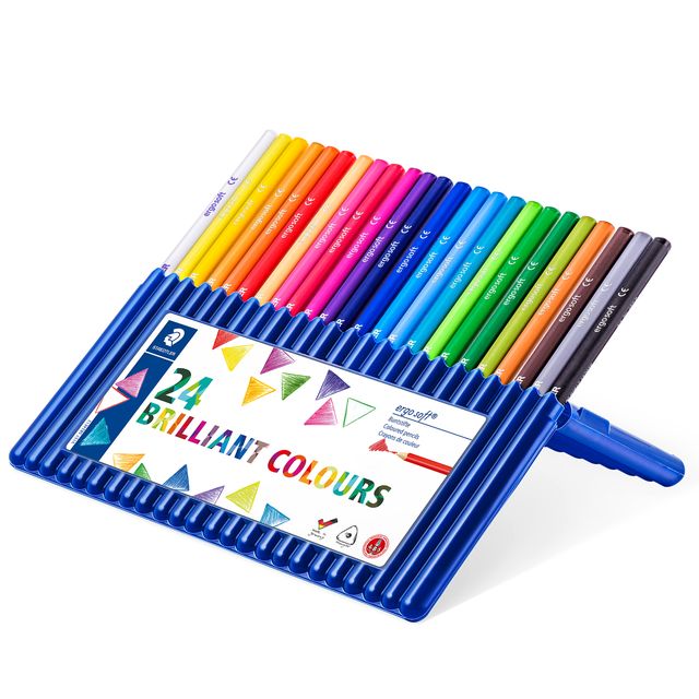 Matite colorate Ergo Soft - diametro mina 3 mm - colori assortiti - Staedtler -…