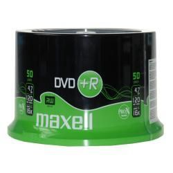 Maxell - 50 x DVD+R - 4.7 GB 8x - campana