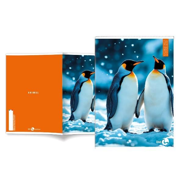 Maxiquaderno Animal fantasia - A4 - rigo di 1a - 40+2 fogli - 80gr - BM