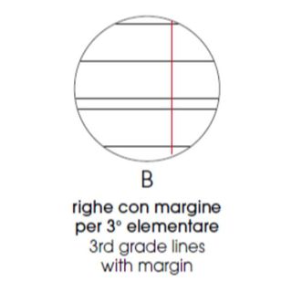 Maxiquaderno Animal fantasia - A4 - rigo di 3a - 40+2 fogli - 80gr - BM