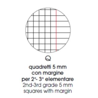 Maxiquaderno Bambino fantasia - A4 - 5mm c/margine - 40+2 fogli - 80gr - BM
