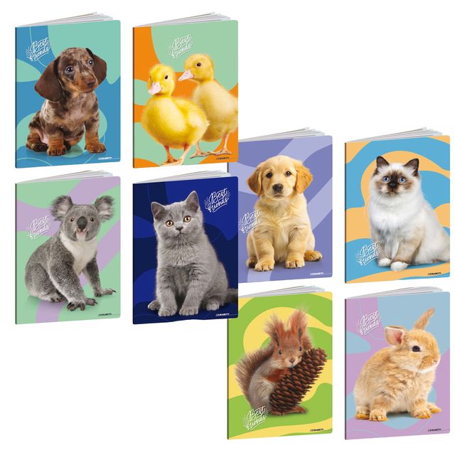 Maxiquaderno Best Friends - A4 - rigo di 1a - 21 fogli - 80 gr - Blasetti