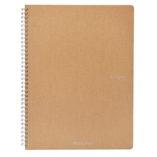 Maxiquaderno Ecoqua original - A4 - 90gr - 5mm - 70 fogli - bruno - spiralato -…