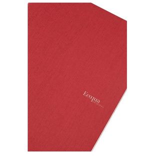 Maxiquaderno Ecoqua original PM - A4 - 1 rigo - 40 fogli - rosso scuro - 90gr -…