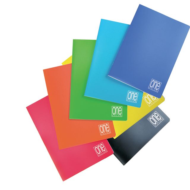 Maxiquaderno One Color - A4 - 10 mm - 20+1 fogli - 80 gr - copertina PP - Blase…