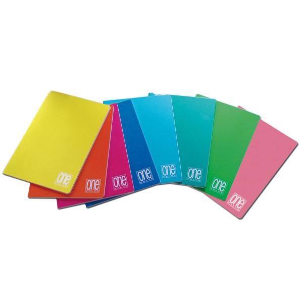 Maxiquaderno One Color - A4 - 10 mm c/margine - 20+1 fogli - 80 gr - Blasetti