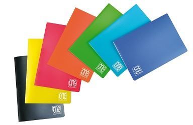 Maxiquaderno One Color - A4 - rigo di 3a - 20+1 fogli - 80 gr - copertina PPL -…