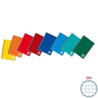 Maxiquaderno One Color - A4+ - 5mm - 60 fogli - 80gr - c/fori - spiralato - Bla…