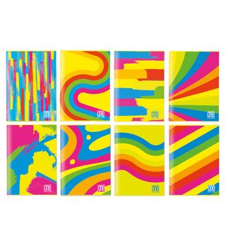 Maxiquaderno One Color Fantafluo - A4 - 1 rigo - 60 fogli - 80 gr - spiralato -…