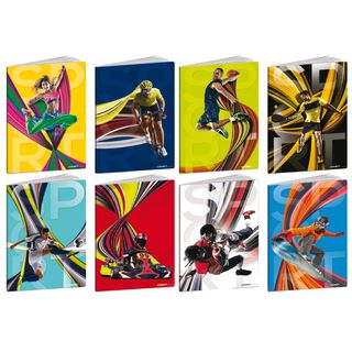 Maxiquaderno Sport - A4 - 4 mm - c/margine - 20+1 fogli - 80 gr - Blasetti