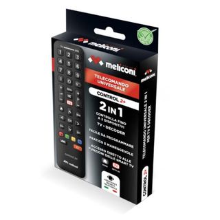 Meliconi CONTROL 2+ - Telecomando - nero