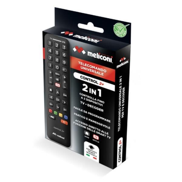 Meliconi CONTROL 2+ - Telecomando - nero