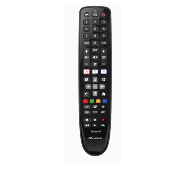 Meliconi GumBody Personal 4+ - Telecomando - infrarosso - nero
