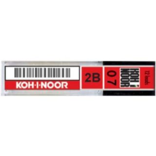 Micromine - mina 0,7mm - gradazione 2B - Koh.I.Noor - astuccio 12 mine