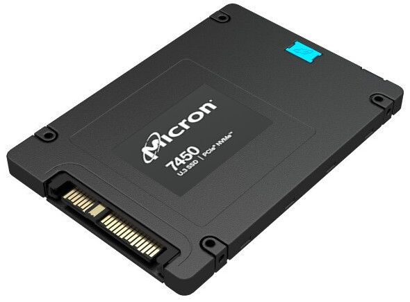 Micron 7450 PRO - SSD - Read Intensive - crittografato - 3.84 TB - hot swap - 2…