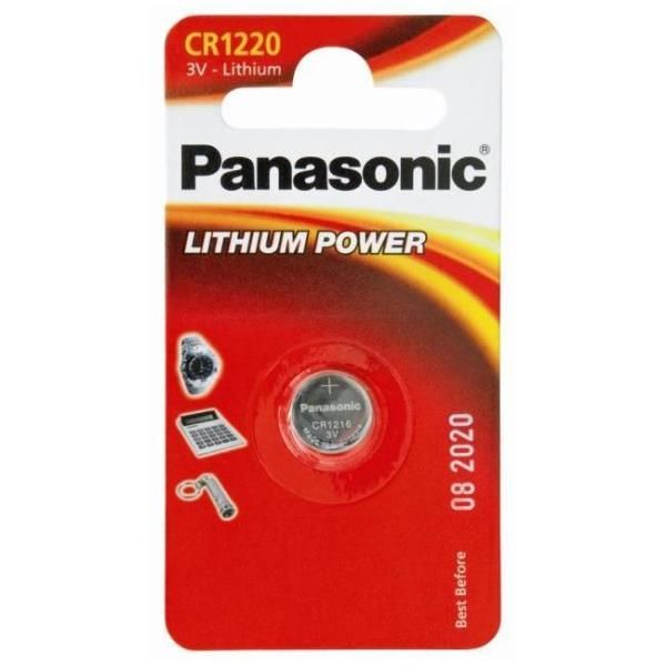 Micropila CR1616 - a pastiglia - litio - Panasonic - blister 1 pezzo