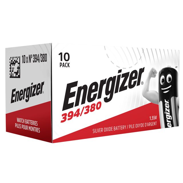 Micropila Watch 394-380 - a pastiglia - ossido argento - Energizer