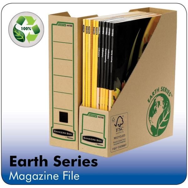 Bankers Box Earth Series - Portariviste - per A4