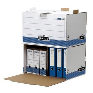 Bankers Box System - Scatola per archiviazione - per A4 - blu