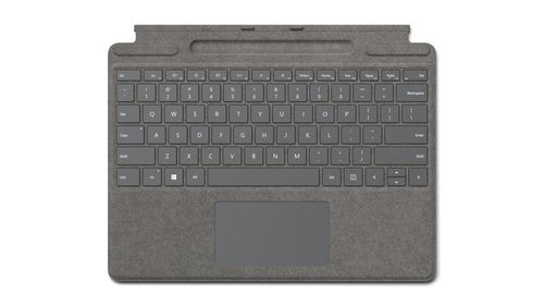 Microsoft Surface Pro Signature Keyboard Platino