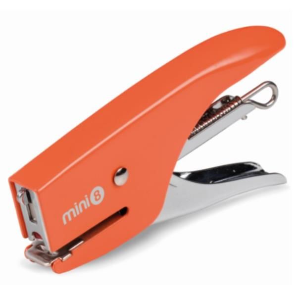 MiniCucitrice a pinza Fluo Mini 8 - arancio - Iternet