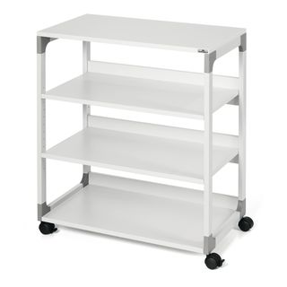 Mobile/carrello Multifunzione System 88 - con ruote - 4 ripiani - 75 x 43,2 x 8…