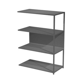 Modulo aggiuntivo per libreria Modular - 90 x 44 x 122 cm - struttura metal ant…