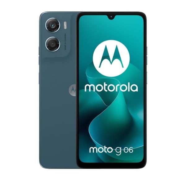 Motorola moto g06 , 17,5 cm (6.88ʺ), 4 GB, 64 GB, 50 MP, Android 15, Blu