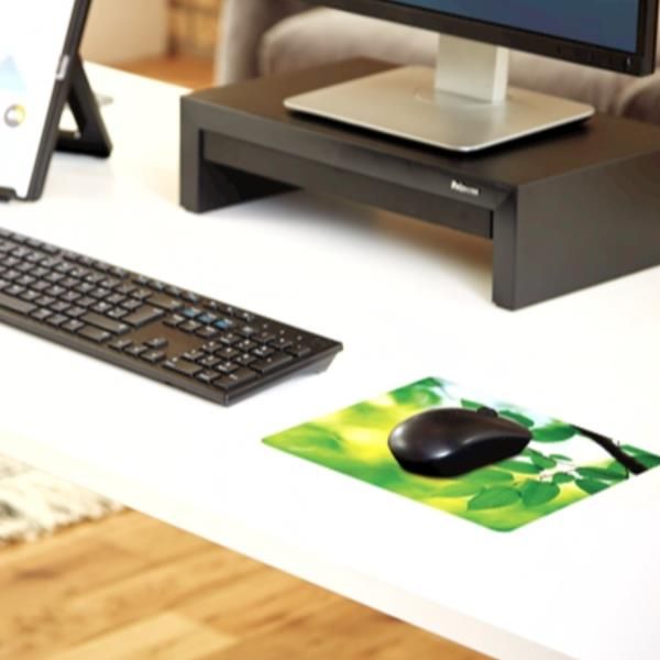 Mousepad Earth Series - Foglie - ecologico - Fellowes