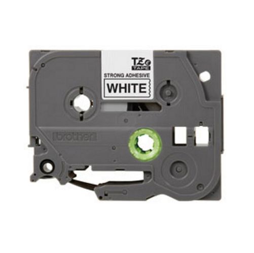 NASTRO TIPO TZ 36MM NERO/BIANCO ADESIVO RESISTENTE LUNGHEZZA 8 METRI