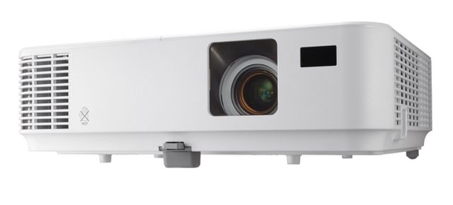 NEC V332W, 3300 ANSI lumen, DLP, WXGA (1280x800), 16:9, 762 - 7620 mm (30 - 300…