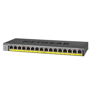 NETGEAR GS116PP - Switch - unmanaged - 16 x 10/100/1000 (PoE+) - desktop, monta…