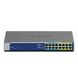 NETGEAR GS516UP - Switch - unmanaged - 8 x 10/100/1000 (PoE+) + 8 x 10/100/1000…