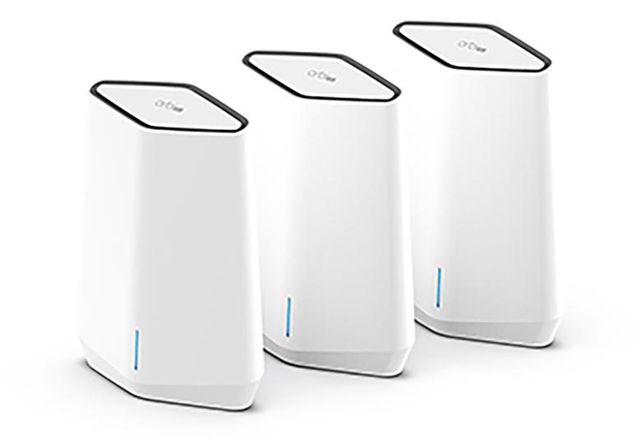 NETGEAR Orbi Pro SXK50B3 - Impianto Wi-Fi (router, 2 prolunghe) - fino a 5651 m…