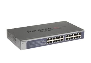 NETGEAR Plus JGS524Ev2 - Switch - gestito - 24 x 10/100/1000 - desktop, montabi…