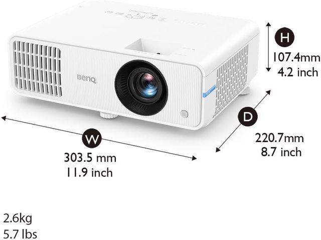 BenQ LH550 - Proiettore DLP - LED - portatile - 3D - 2600 lumen - Full HD (1920…