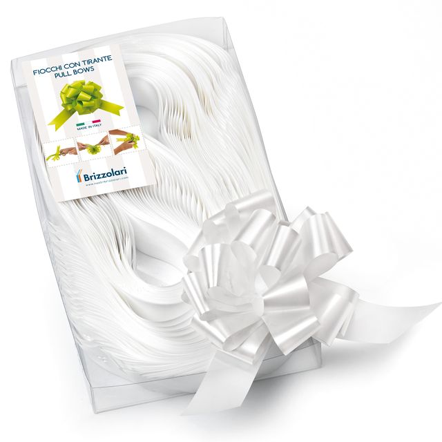 Nastri strip 6800 - in polipropilene - bianco 01 - per fiocco autocomponibile -…