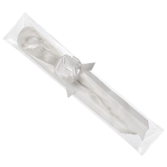 Nastri strip 6800 - in polipropilene - bianco 01 - per fiocco autocomponibile -…