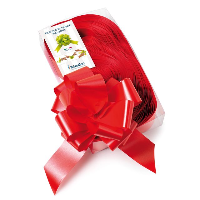 Nastri strip 6800 - in polipropilene - rosso 07 - per fiocco autocomponibile - …