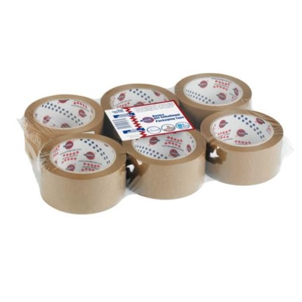 Nastro adesivo 330 - 5 cm x 66 m - PVC - avana - Eurocel