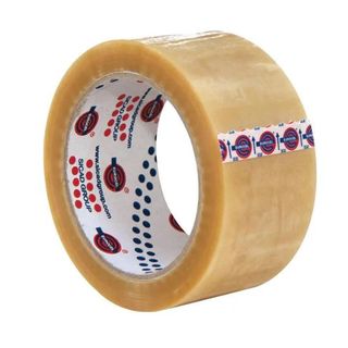 Nastro adesivo 330 - 5 cm x 66 m - PVC - trasparente - Eurocel
