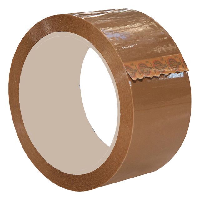 Nastro adesivo 330 - 7,5 cm x 66 m - PVC - avana - Eurocel