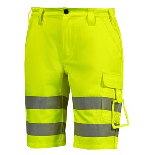 Bermuda alta visibilità Altair - taglia M - giallo fluo - U-Power