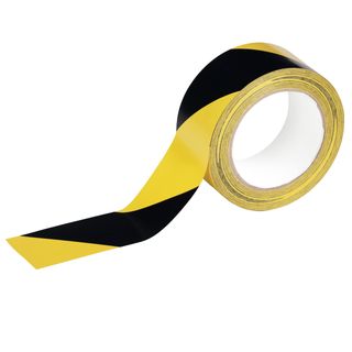 Nastro adesivo DURALINEBASIC 50/016 - removibile - 5 cm x 33 m - giallo/nero - …