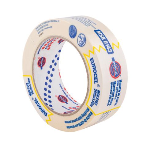 Nastro adesivo MSK 6143 - 38 mm x 50 m - carta - beige - Eurocel