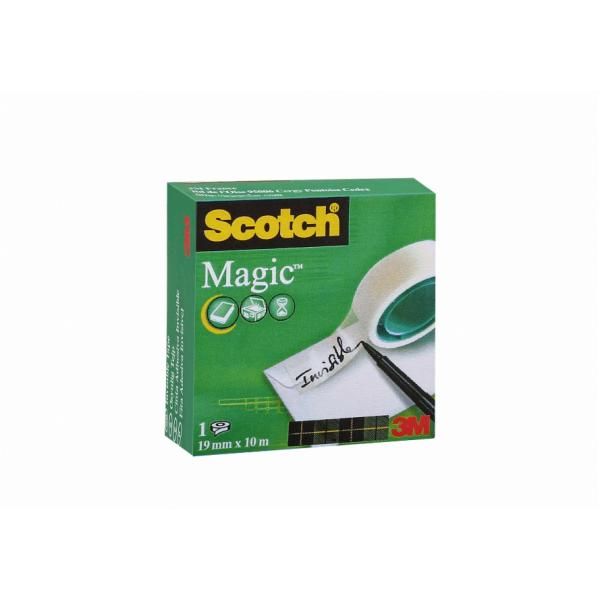 Nastro adesivo Scotch® Magic™ 810 19 mm x 66 m trasparente opaco 810-1966